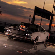 Kyosho 34492T1 1/10 EP 4WD Fazer Mk2 1970 Dodge Charger Supercharged VE Gray