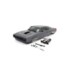 Kyosho FAB707GY 1970 Dodge Charger VE Body Shell Set Gray