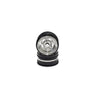 Kyosho FAH703SM Rostyle Wheel Black with Silver Plating 2pc