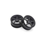 Kyosho FAH705BK 5-Spoke Racing Wheel Black 2pc