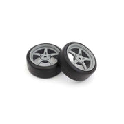 Kyosho FATH705GYD Premounted Drift Tyre on 5 Spoke Racing Wheel 2pc