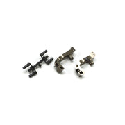 Kyosho IFW412 Aluminium Front Hub Carrier L&R Gunmetal MP9