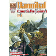 Linear-A 016 1/72 Hannibal Crosses the Alps Set 3 Elephants Plastic Model Kit