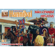 Linear-A 023 1/72 Hannibal Makes a Triumphal entry to Italy Set 4 Plastic Model Kit