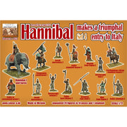 Linear-A 023 1/72 Hannibal Makes a Triumphal entry to Italy Set 4