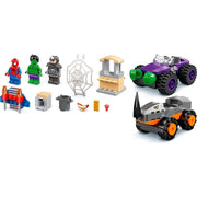 LEGO 10782 Marvel Hulk vs Rhino Truck Showdown
