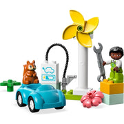 LEGO 10985 Duplo Wind Turbine and Electric Car