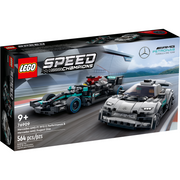 LEGO 76909 Speed Champions Mercedes-AMG F1 W12 E Performance and Mercedes-AMG Project One