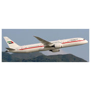 JC Wings LH4AUH244A 1/400 Presidential Flight UAE Boeing 787-9 A6-PFE Flaps Down