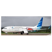 JC Wings LH4GIA243 1/400 Garuda Indonesia Boeing 737 800 PK-GFT Sukseskan Vaksinasi