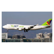 JC Wings LH4RUN245A 1/400 Air ACT Boeing 747 400 BDSF TC-ACG Flaps Down
