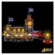Light My Bricks LEGO Disney Train Station 71044 Light Kit