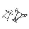 Losi LOS241055 Front and Upper Cage Bars Black LMT Mega