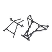 Losi LOS241055 Front and Upper Cage Bars Black LMT Mega