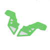 Losi LOS241059 Front Chassis Plate Green 2pc King Sling