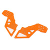 Losi LOS241062 Front Chassis Plate Orange 2pc Bog Hog