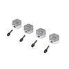 Losi LOS242053 17mm Hex Adapter with Screw Pin 4pc