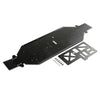 Losi LOS251090 Chassis with Brace 4mm Black DBXL-E 2.0