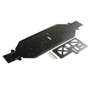 Losi LOS251090 Chassis with Brace 4mm Black DBXL-E 2.0