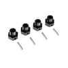 Losi LOS252129 17mm Wheel Hex Black SBR 2.0 4pc