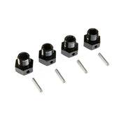 Losi LOS252129 17mm Wheel Hex Black SBR 2.0 4pc