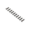 Losi LOS255017 Flat Head Screws Stl BO M4 x 16mm 10pc