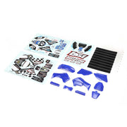 Losi 260001 ProMoto-MX Blue Plastics with Wraps