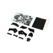 Losi 260006 ProMoto-MX Black Plastics with Wraps