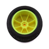 Losi LOS41016 Rear Mounted BK Bar with Yellow Wheels Mini-B 2pc