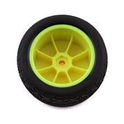 Losi LOS41016 Rear Mounted BK Bar with Yellow Wheels Mini-B 2pc
