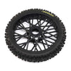 Losi 46004 ProMoto-MX Dunlop MX53 Front Tyre Mounted with Black Wheel