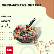 Loz 1072 Food Sichuan Flavored Hot Pot