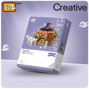 Loz 1134 Halloween Pumpkin wagon