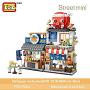 Loz Creative 1218 Takoyaki shop