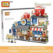 Loz Creative 1218 Takoyaki shop