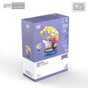 Loz 1230 Mid-Autumn Festival Moon Rabbit Pen Holder