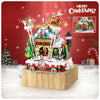 Loz 1238 Christmas House Music Box