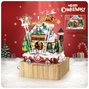 Loz 1238 Christmas House Music Box