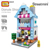 Loz 1606 Mini Streets Donut Shop