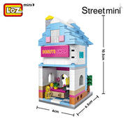 Loz 1606 Mini Streets Donut Shop