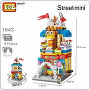Loz 1643 Mini Streets Toy Shop