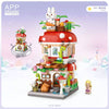 Loz 1651 Mini Streets Mushroom House