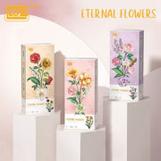 Loz 1659 Eternal Flowers Rose Sunflower Bouquet