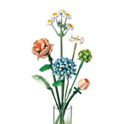 LOZ 1671 Eternal Flowers II Blue Bouquet