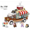Loz 1740 Mini Nano Coffee Truck
