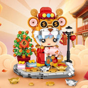 LOZ 1751 Spring Festival Tiger Boy