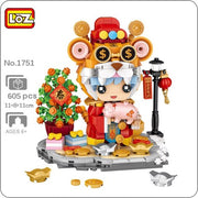 LOZ 1751 Spring Festival Tiger Boy