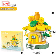 Loz 4104 Creative Sunflower House