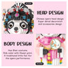 LOZ 8108 Chinese Opera Panda Pink Dress