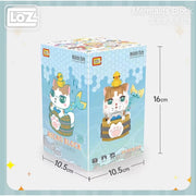 Loz 8116 Micro Block Hot Spring Cat Mermaid